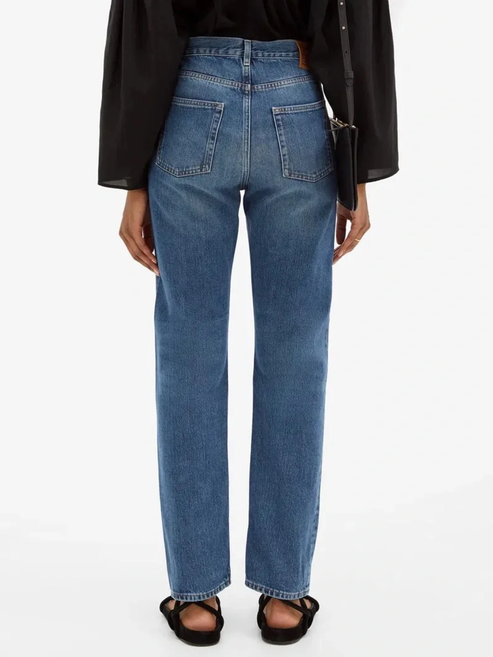 TOTEME Ease Blue Jeans - Picture 2 of 5